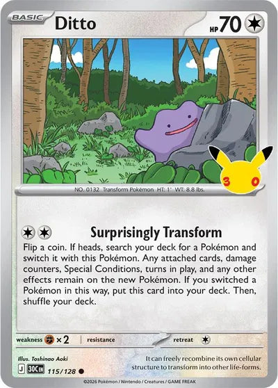 115/128 Ditto - Celebration 30th