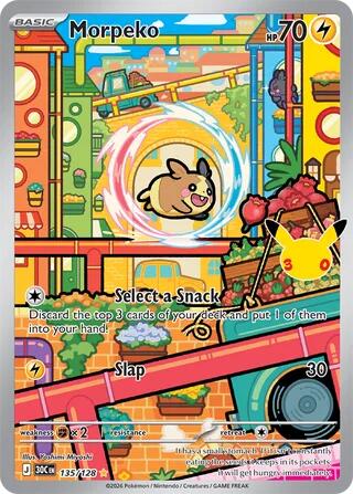 135/128 Morpeko - Celebration 30th
