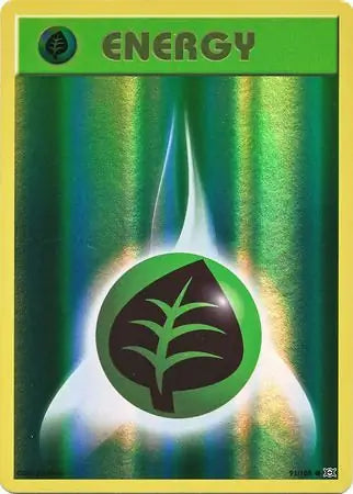 91/108 Grass Energy Reverse Holo - Evolutions