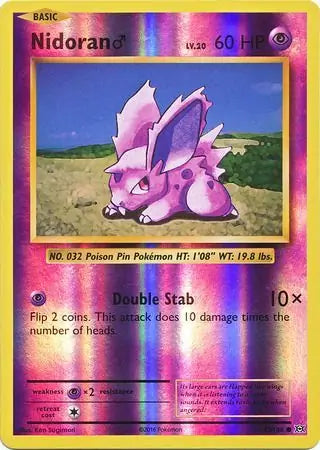43/108 Nidoran Reverse Holo - Evolutions