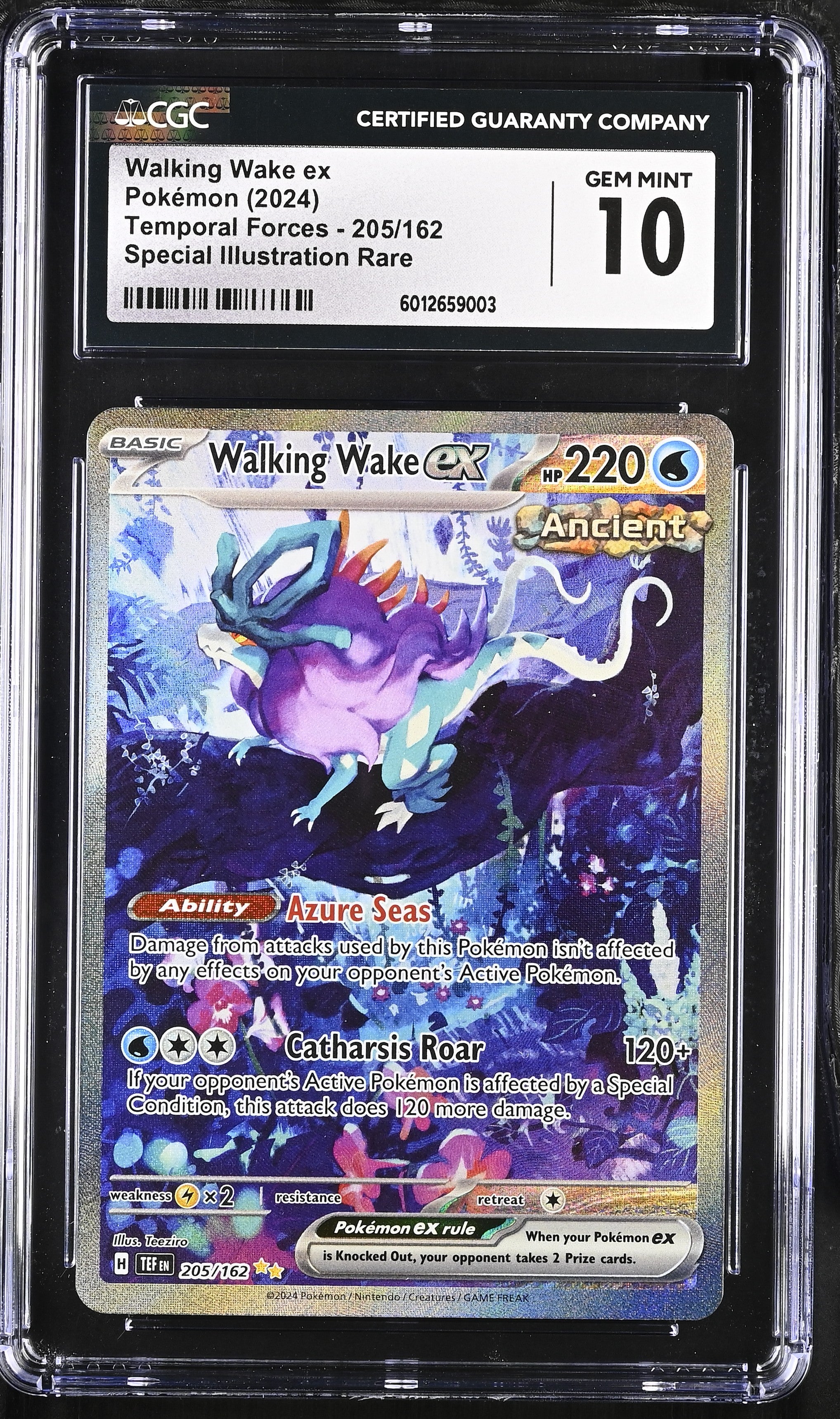 Walking Wake Ex 205162 Temporal Forces - CGC 10