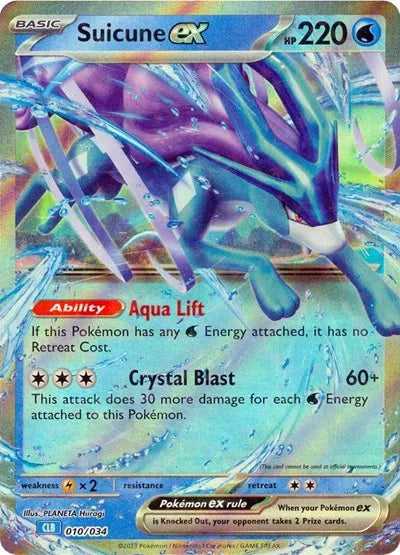010/034 Suicune Ex CLB