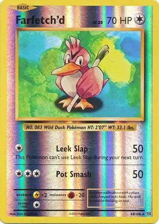 68/108 Farfetch'd Reverse Holo