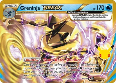 41/122 Greninja Break - Celebration 30th