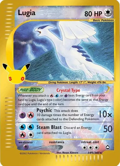 149/147 Lugia - Celebration 30th