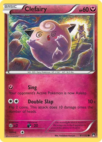 81/122 Clefairy Reverse Holo - BREAKpoint