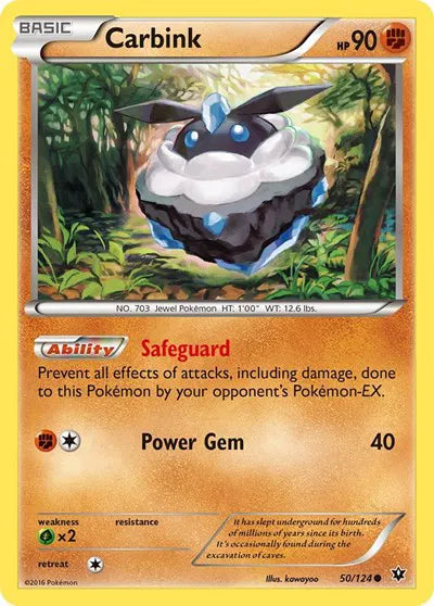 50/124 Carbink Reverse Holo