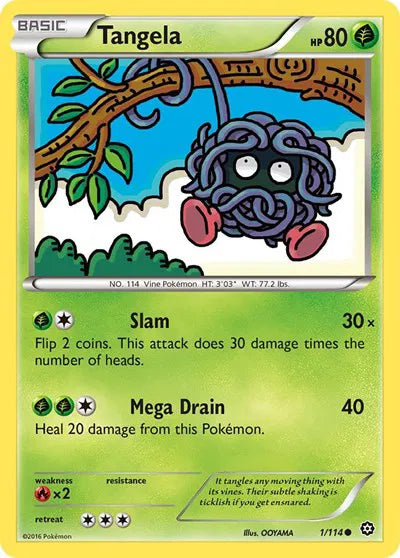 1/114 Tangela Reverse Holo