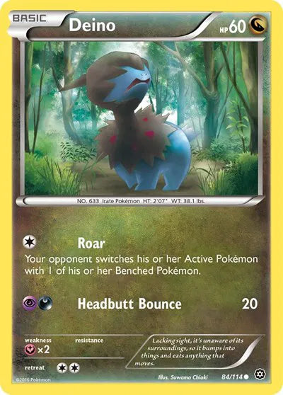 84/114 Deino Reverse Holo - Steam Siege