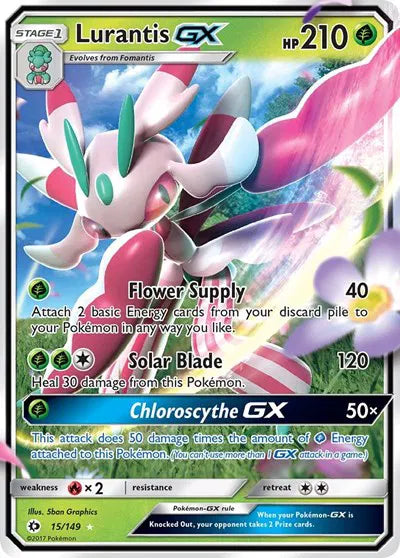 15/149 Lurantis GX - Sun & Moon Base Set