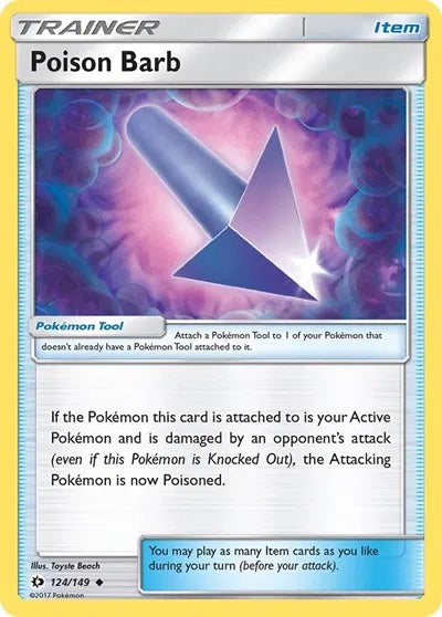 124/149 Poison Barb Reverse Holo