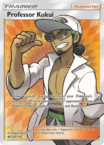 148/149 Professor Kukui - Sun & Moon Base Set
