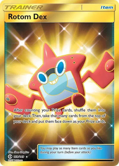 159/149 Rotom Dex - Sun & Moon Base Set