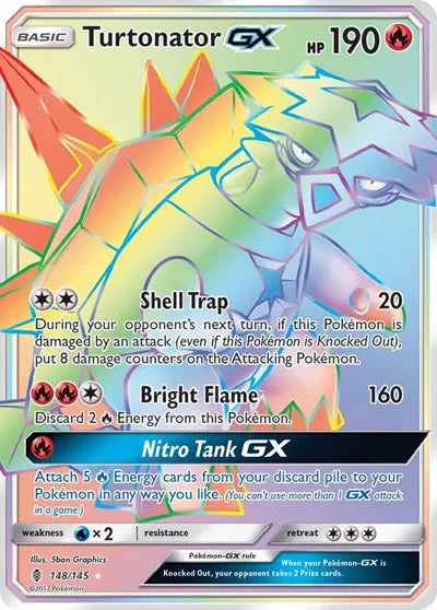 148/145 Turtonator GX - Guardians Rising