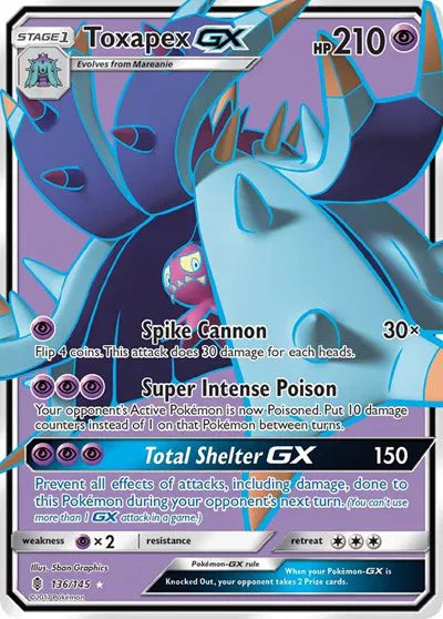 136/145 Toxapex GX - Guardians Rising