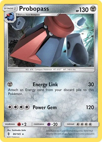 86/145 Probopass Reverse Holo - Guardians Rising