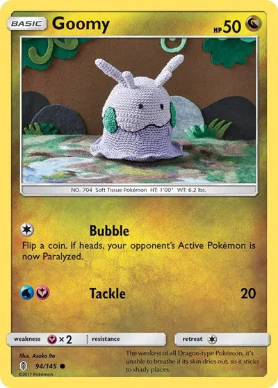 94/145 Goomy Reverse Holo - Guardians Rising