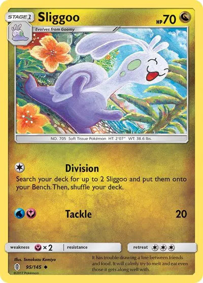95/145 Sliggoo Reverse Holo - Guardians Rising