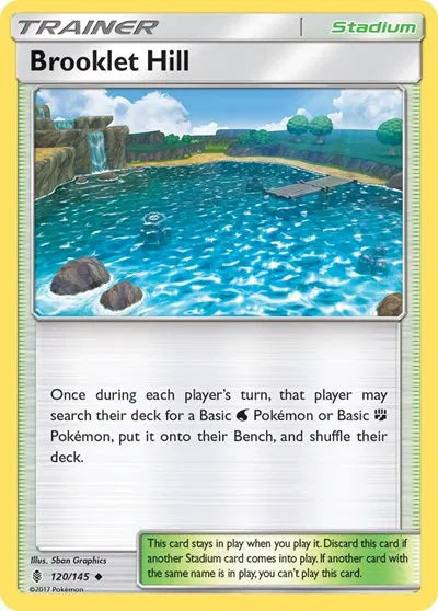 120/145 Brooklet Hill  Reverse Holo - Guardians Rising