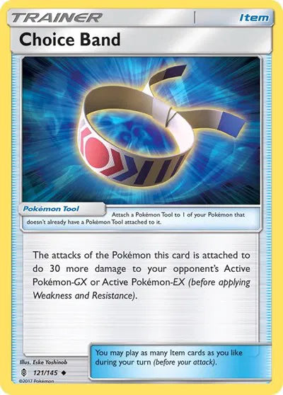 121/145 Choice Band Reverse Holo - Guardians Rising