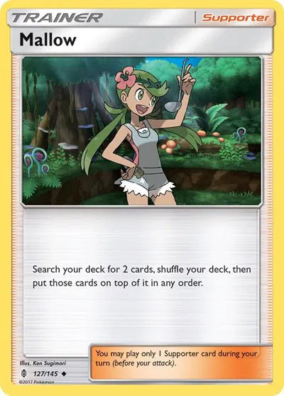 127/145 Mallow Reverse Holo - Guardians Rising