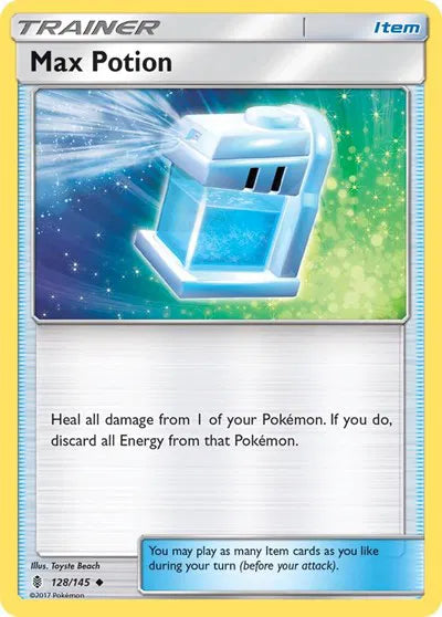 128/145 Max Potion Reverse Holo - Guardians Rising