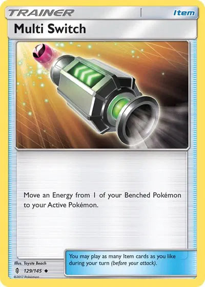 129/145 Multi Switch Reverse Holo - Guardians Rising