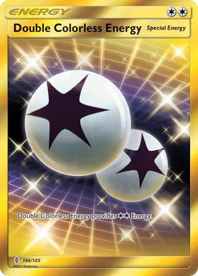 166/145 Double Colorless Energy - Guardians Rising