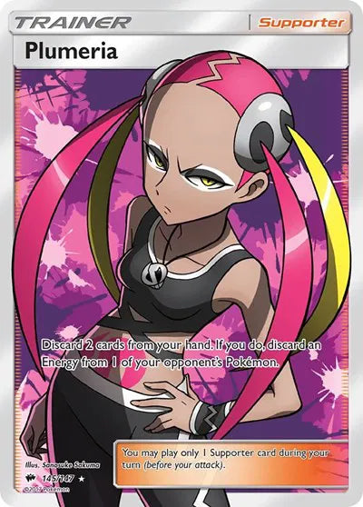 145/147 Plumeria - Burning Shadows