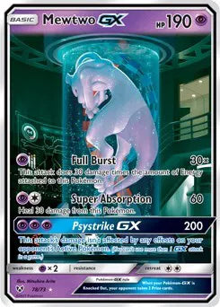 78/73 Mewtwo GX