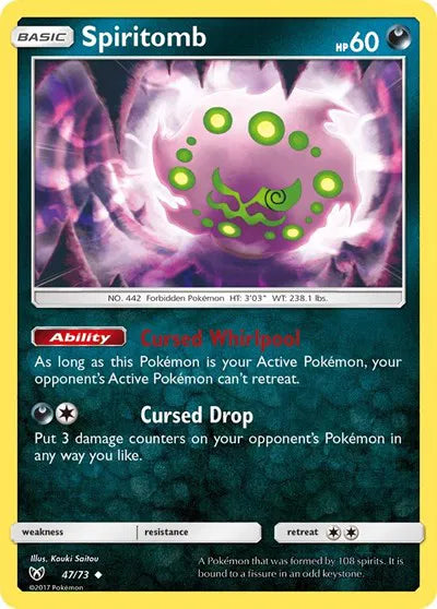 47/73 Spiritomb Reverse Holo