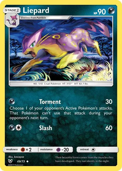 49/73 Liepard Reverse Holo