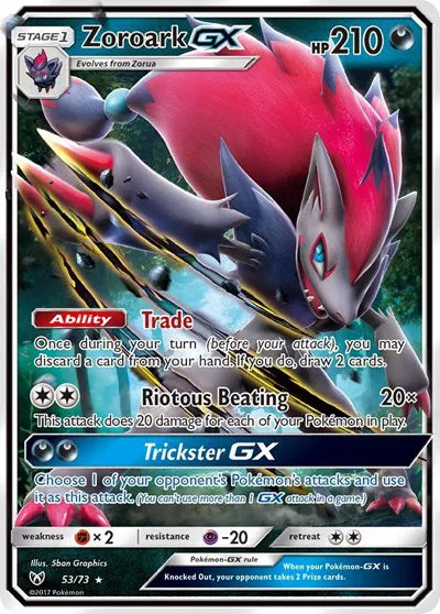 53/73 Zoroark GX