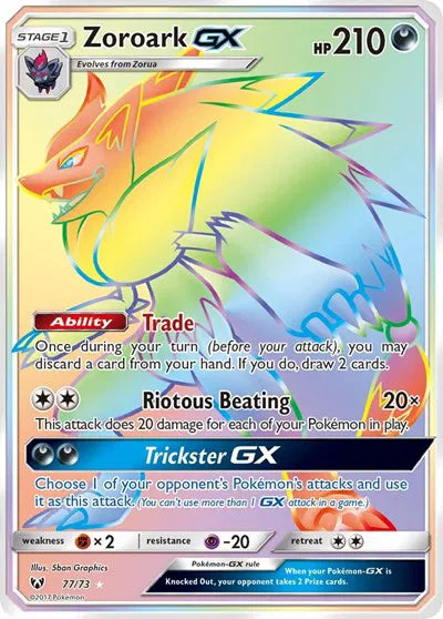 77/73 Zoroark GX