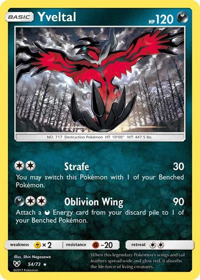 54/73 Yveltal Holofoil