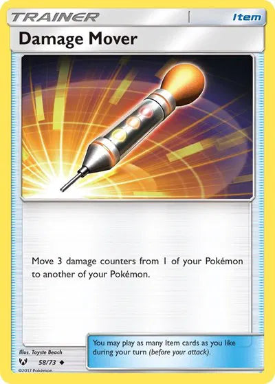 58/73 Damage Mover Reverse Holo