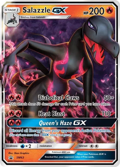 SM63 Salazzle GX