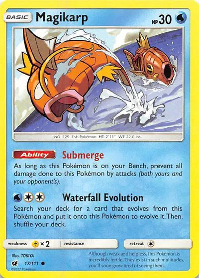 17/111 Magikarp Reverse Holo - Crimson Invasion