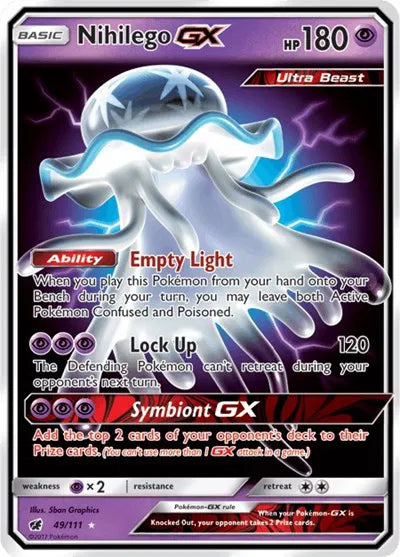 49/111 Nihilego GX - Crimson Invasion