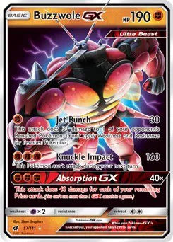 57/111 Buzzwole GX - Crimson Invasion