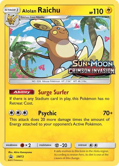 SM72 Alolan Raichu