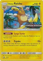 SM72 Alolan Raichu (Staff)
