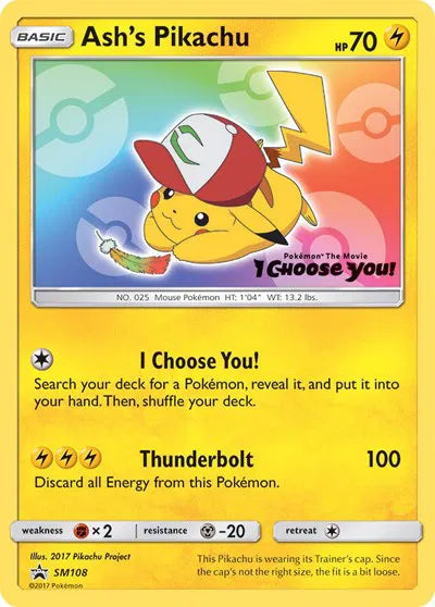 SM108 Ash's Pikachu
