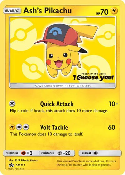 SM111 Ash's Pikachu