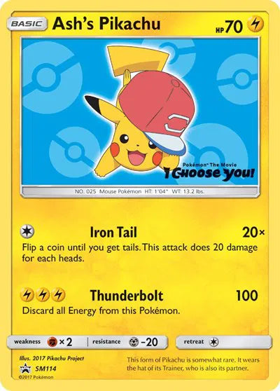 SM114 Ash's Pikachu