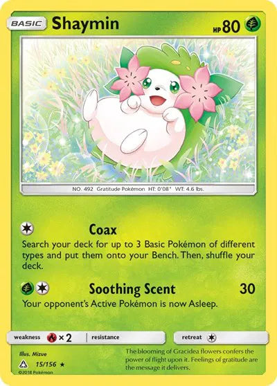 15/156 Shaymin Holofoil - Ultra Prism