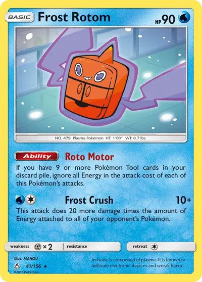 41/156 Frost Rotom Reverse Holo - Ultra Prism