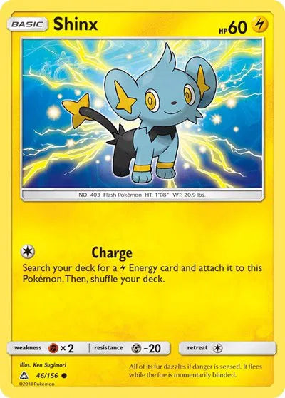 46/156 Shinx Reverse Holo - Ultra Prism