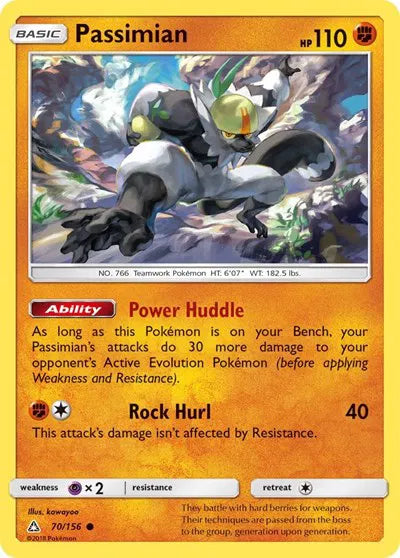 70/156 Passimian Reverse Holo - Ultra Prism