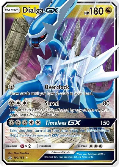 100/156 Dialga GX